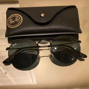 Ray Ban Round Metal Sunglasses